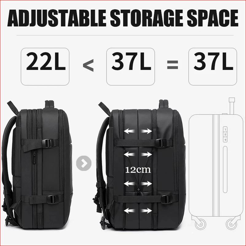 BANGE Travel Backpack Business Backpack School Expandable USB Bag Large Capacity 17.3 BANGE Travel Backpack Business Backpack School Expandable USB Bag Large Capacity 17.3